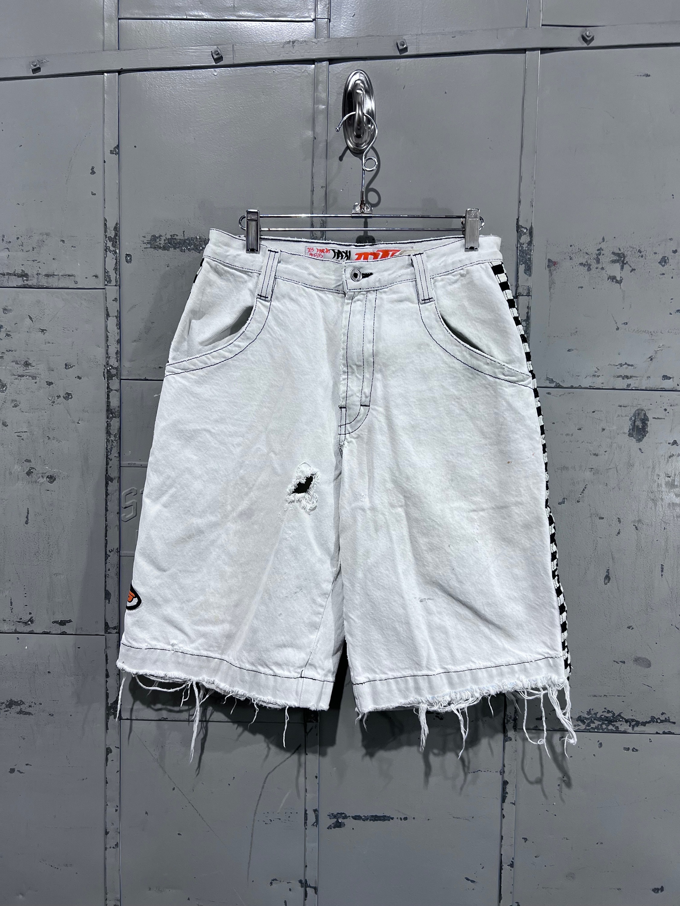 90's 1990s JNCO Taxi 13 Inch Size 29 Distressed Skater Style Style