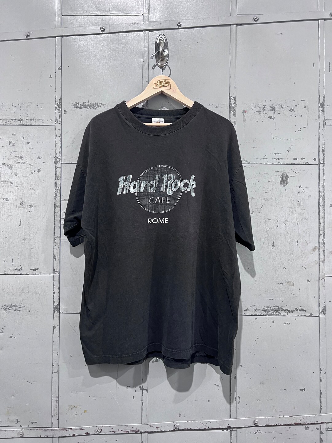 Size Xl 90s Hard Rock Cafe Tshirt Rome - Etsy