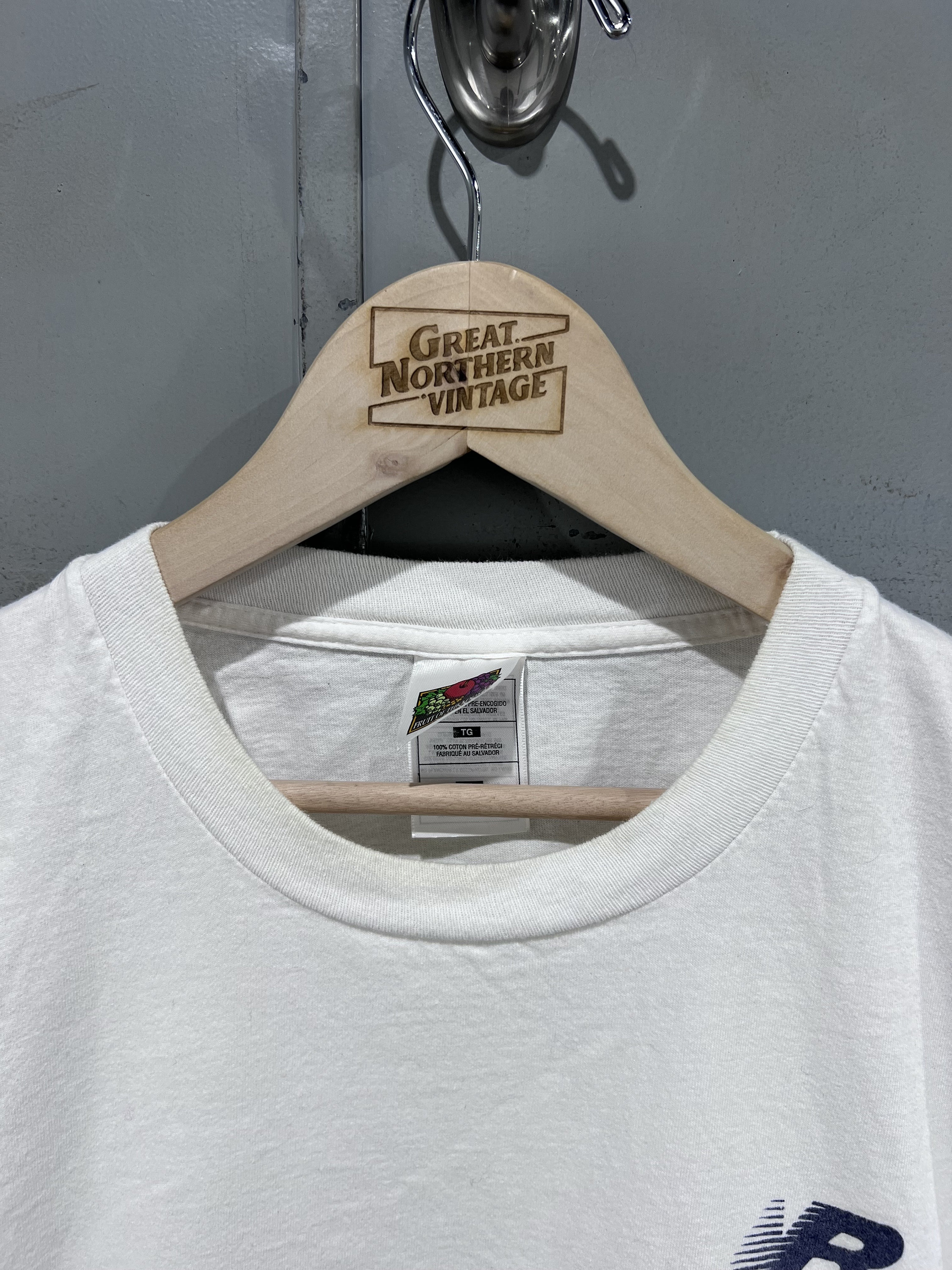 Vintage Size XL Y2K New Balance T-shirt, Just for Feet