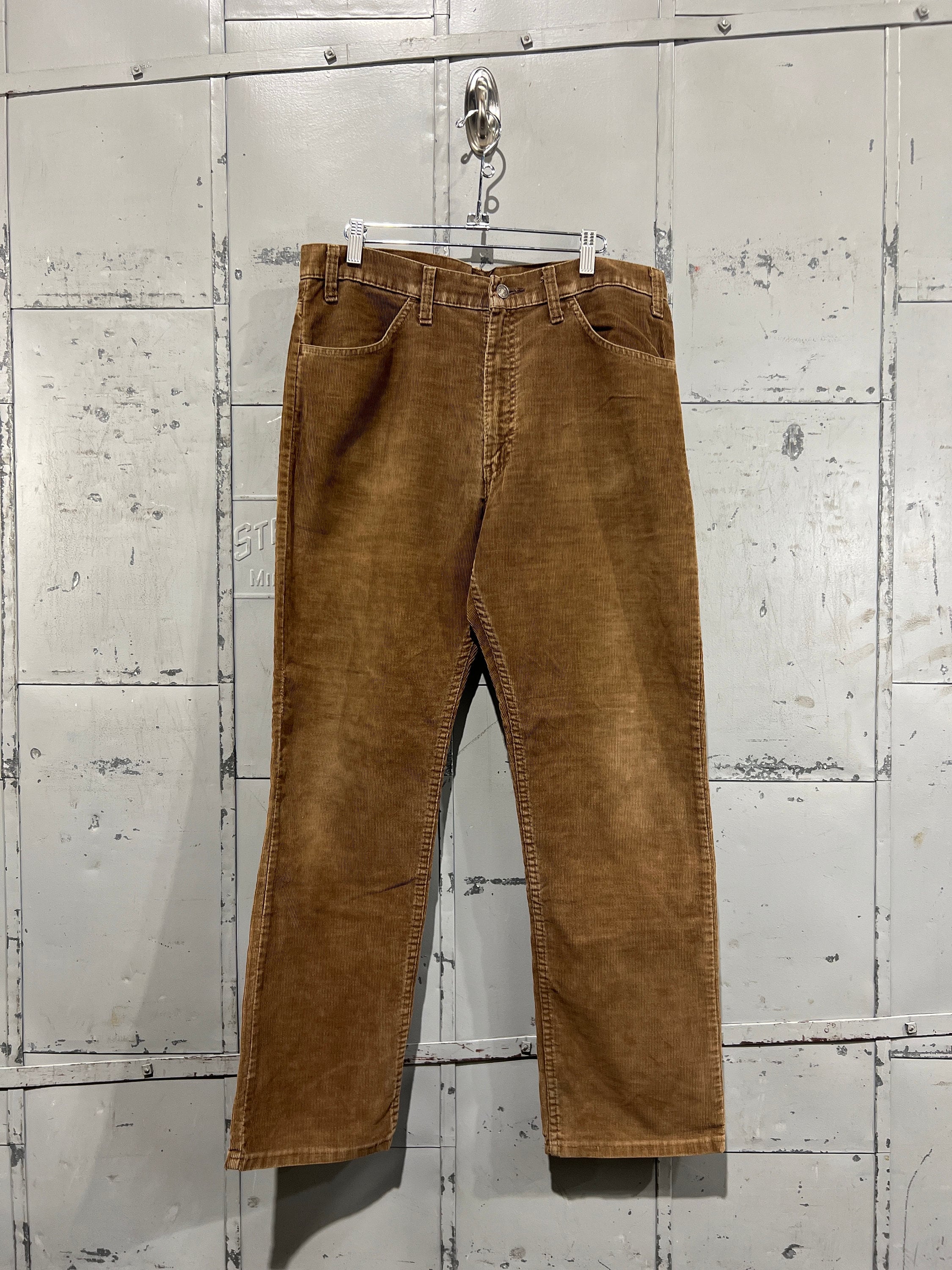 サイズ 34 x 29 70年代 80年代 リーバイス 519 コーデュロイ ブラウン
