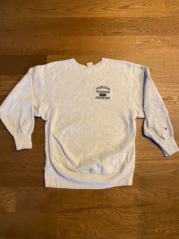 90s Champion Reverse Weave Crew Neck Sweatshirt Fairleigh