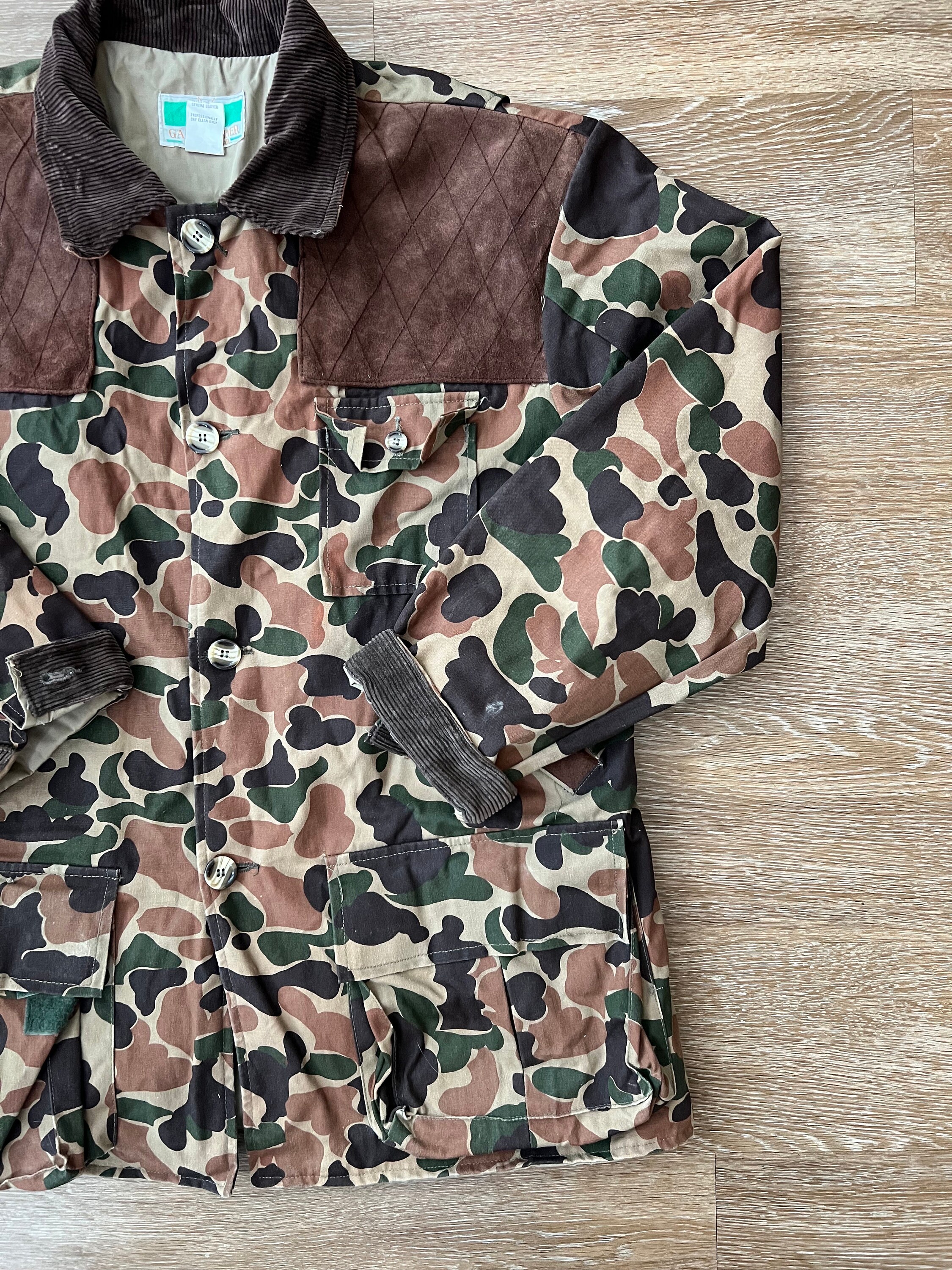 Vintage 80s Game Winner Sportswear Hunting Shooting Field Jacket