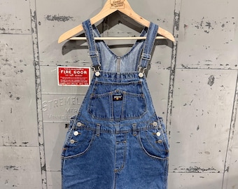 Pantalones vaqueros azules Jordache vintage de los años 90, denim azul, estilo indie y artístico, esenciales para primavera, pantalones cortos tipo overol, talla pequeña