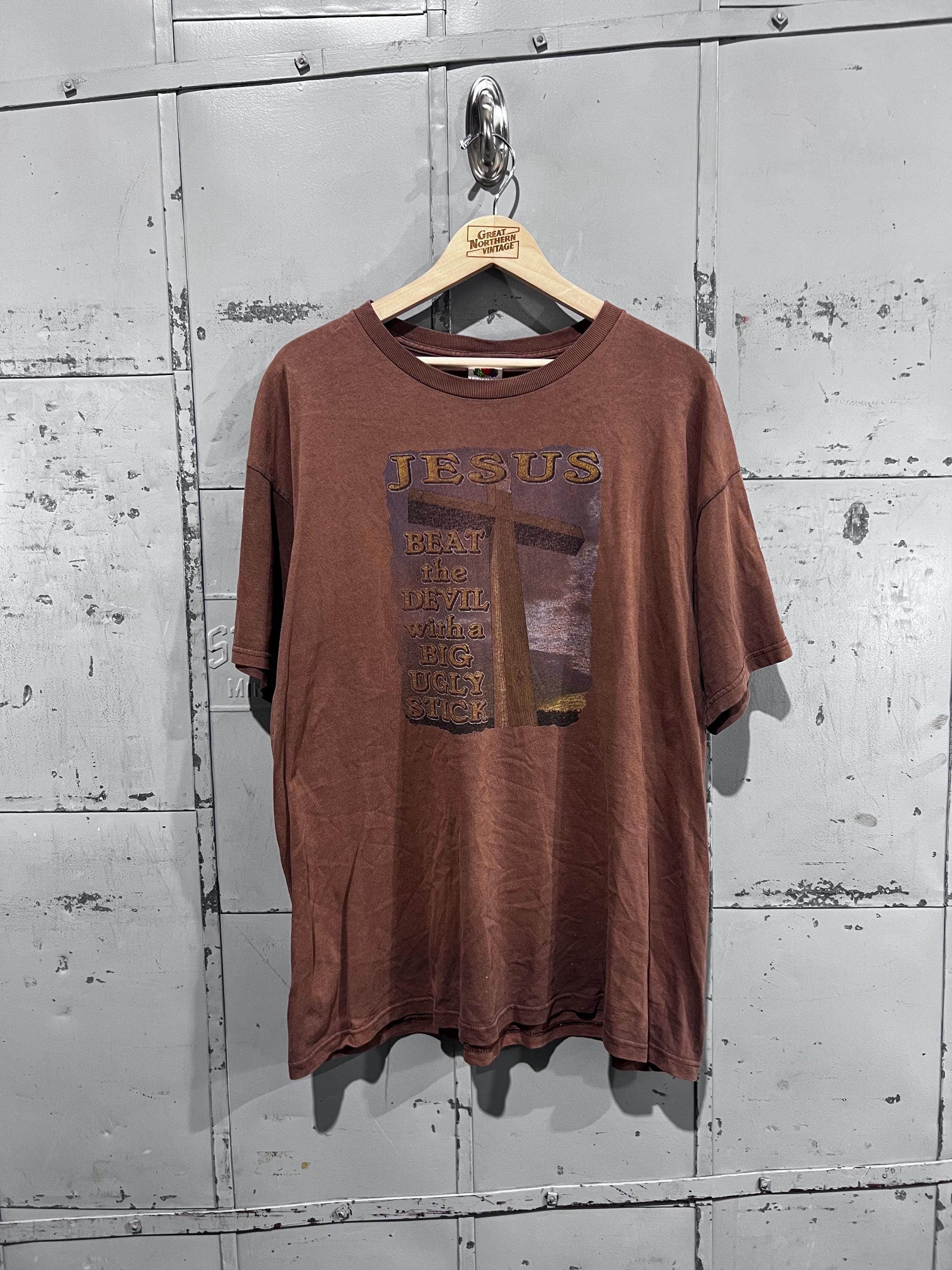 VINTAGE DEICIDE SHIRT demonic jesus | eBay