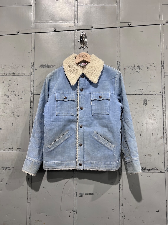 Levi’s Big E trucker Sherpa corduroy jacket light 