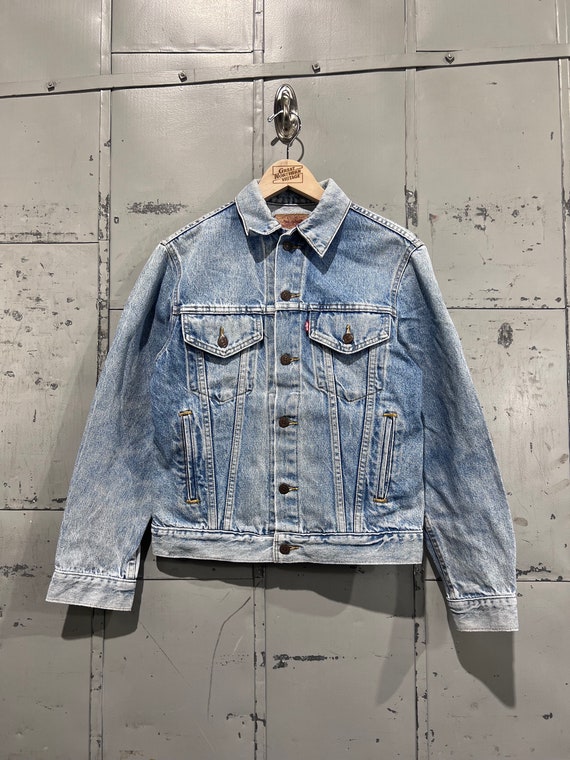 Vintage Levis Denim Trucker light wash Jacket