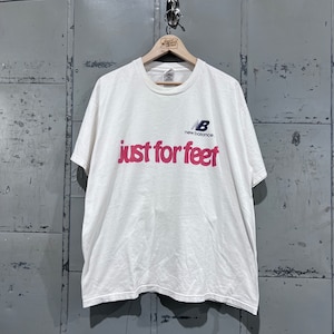 Vintage Size XL Y2K New Balance T-shirt, Just for Feet Graphic Tee