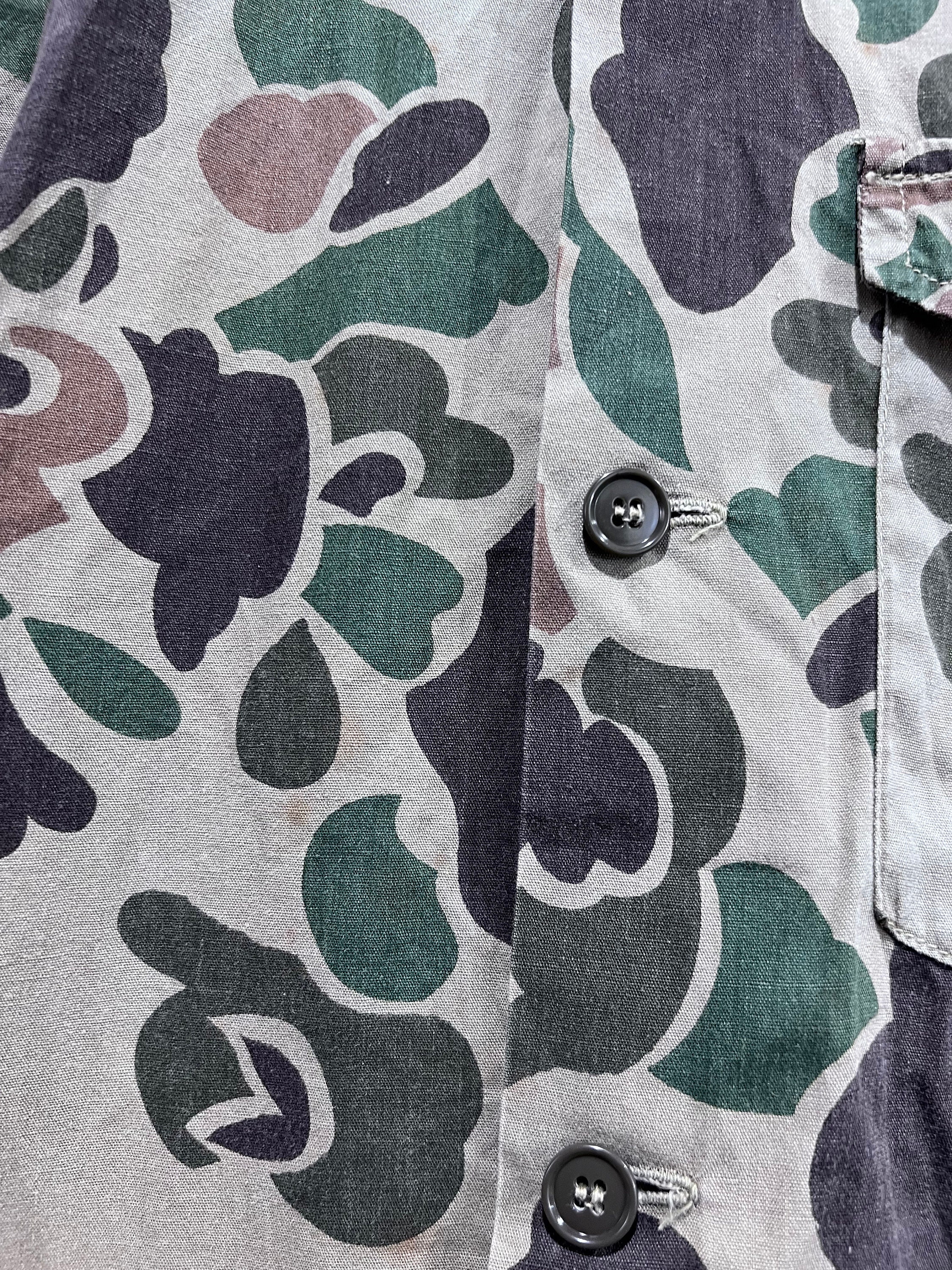 70s Medium Black Sheep Brand Cotton Duck Camouflage One