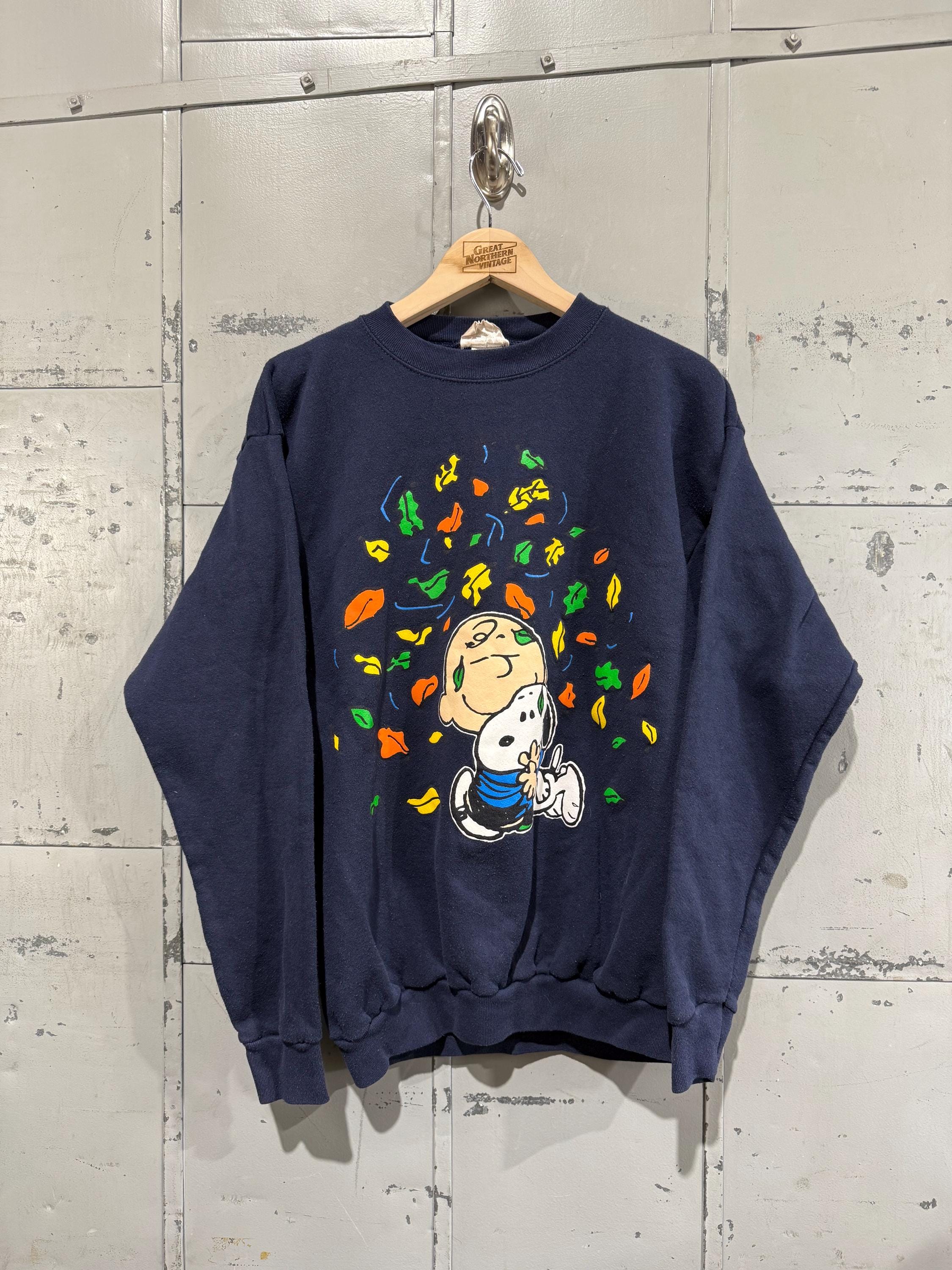 vintage 90’s Snoopy Crewneck sweatshirt Charlie brown fall style crewneck cozy fall cute Halloween