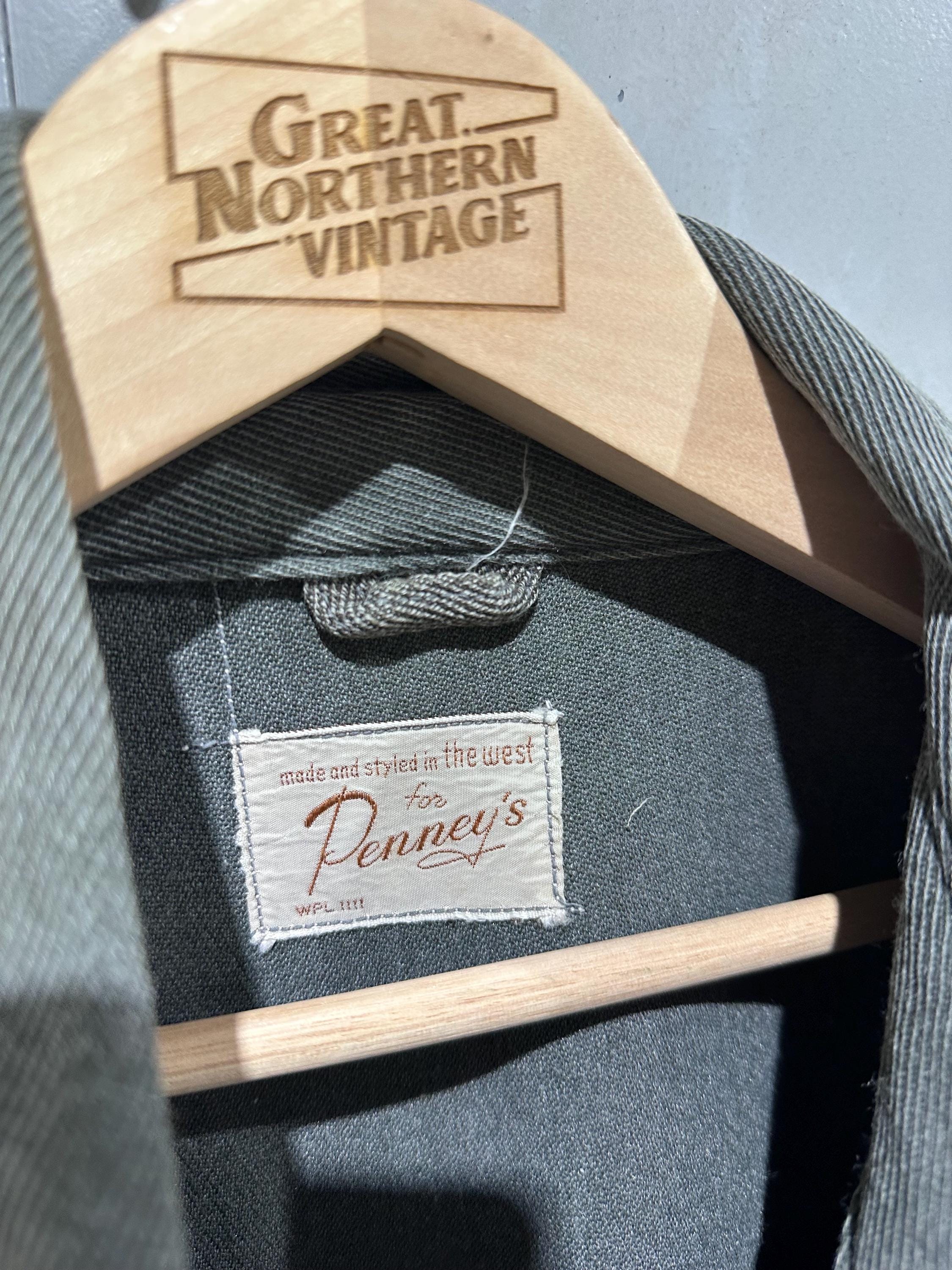 Penney's ペニーズ ウィップコードジャケット 40s 50s True Vintage 50s Pennys Brand Whipcord Ranger Utility Rustic