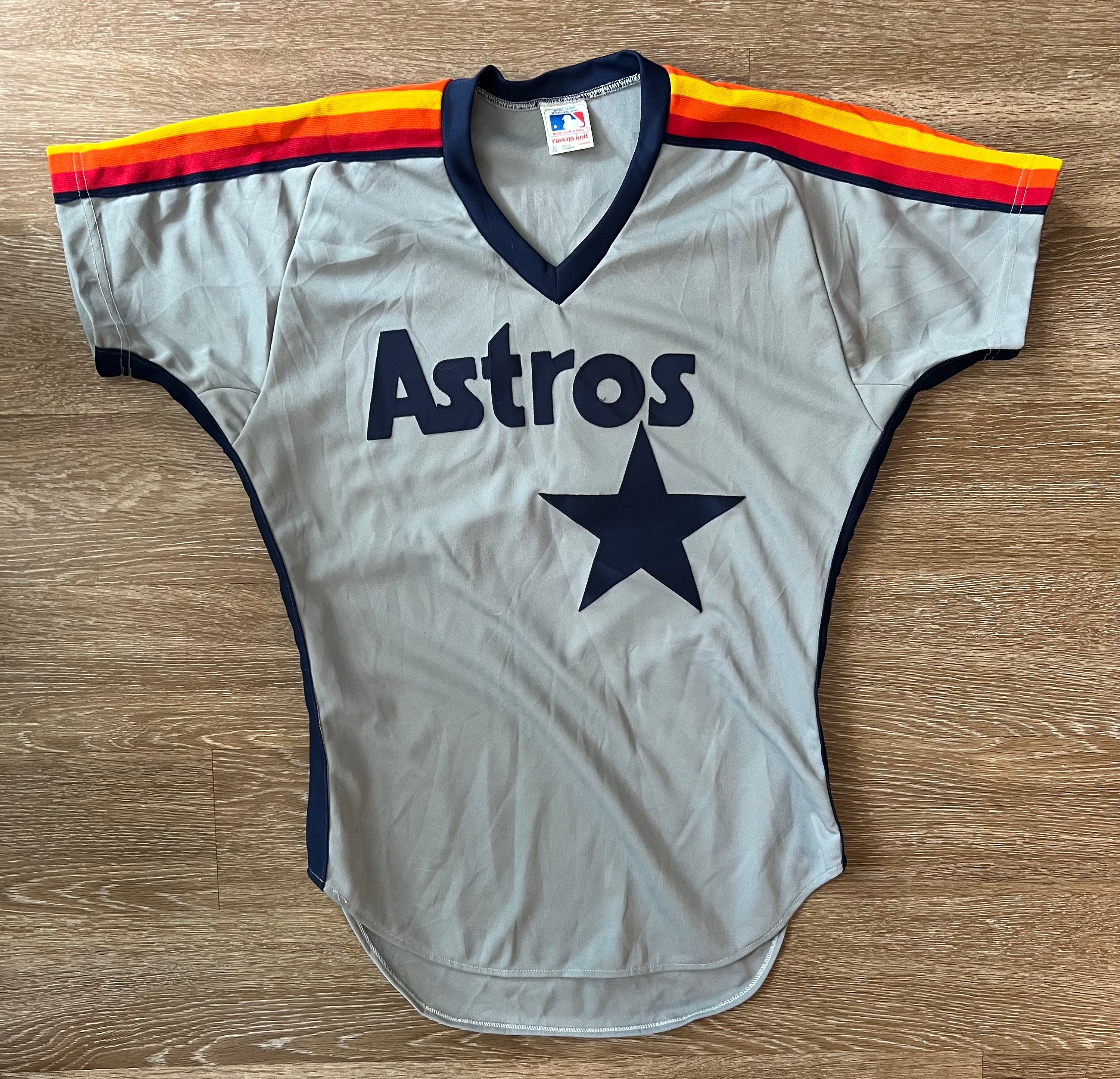 GreatNorthernVTG Vintage 70s Houston Astros Nolan Ryan Jersey Baseball MLB Ravens Knit Men's L