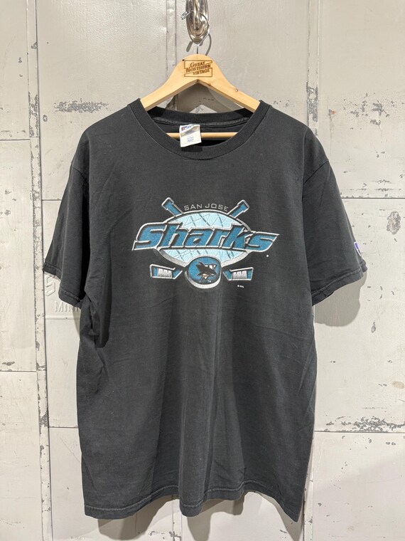 San Jose Sharks 90s Hockey T-shirt Vintage Graphic Tee