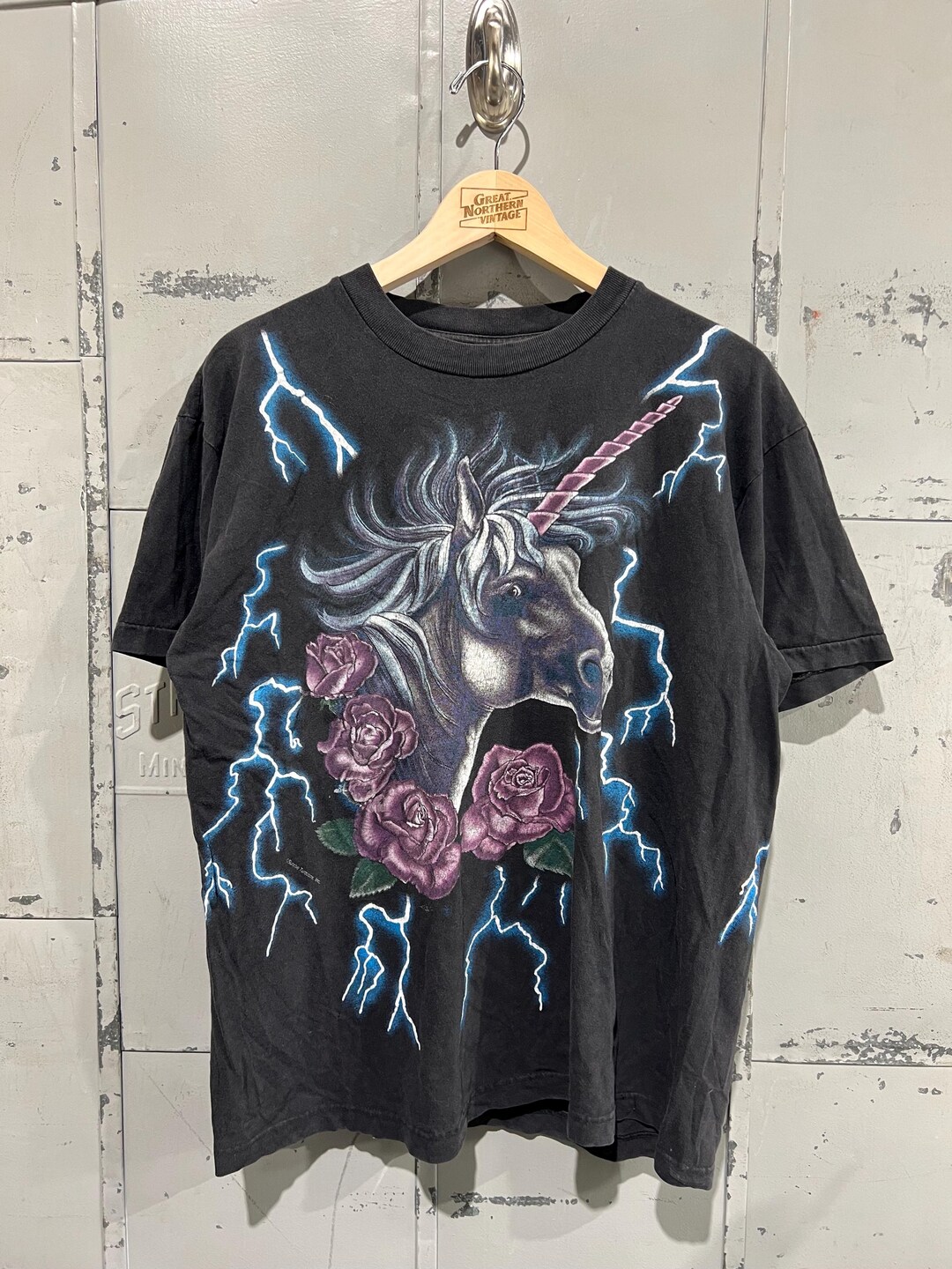 VINTAGE - 90&#39;s UNICORN ユニコーン ツアーtシャツ USA製 バンドtシャツ 90's UNICORN ユニコーン ツアーtシャツ USA製 バンドtシャツ