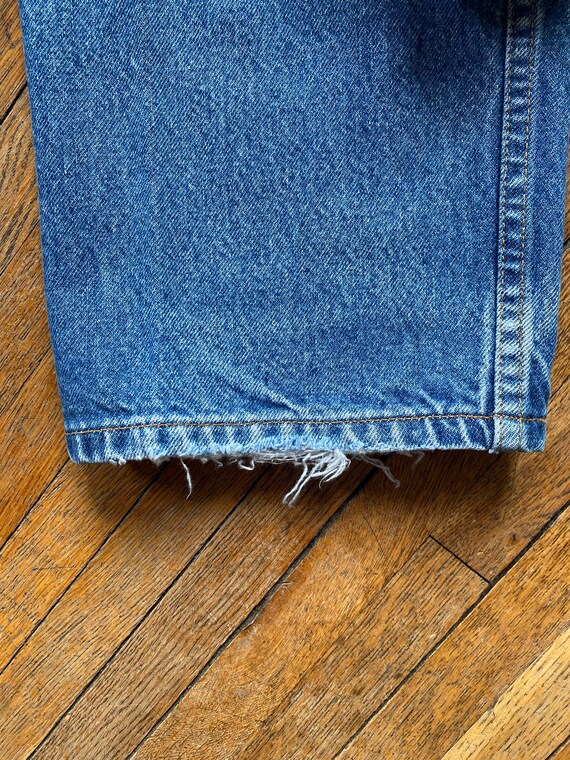 90’s Levi’s 505 Jeans Distressed Made In USA - image 6