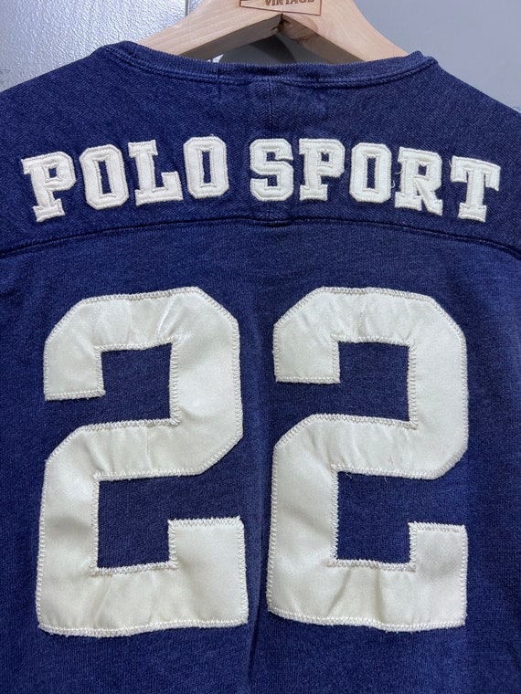Size large 1990s cotton blend polo sport Ralph La… - image 7
