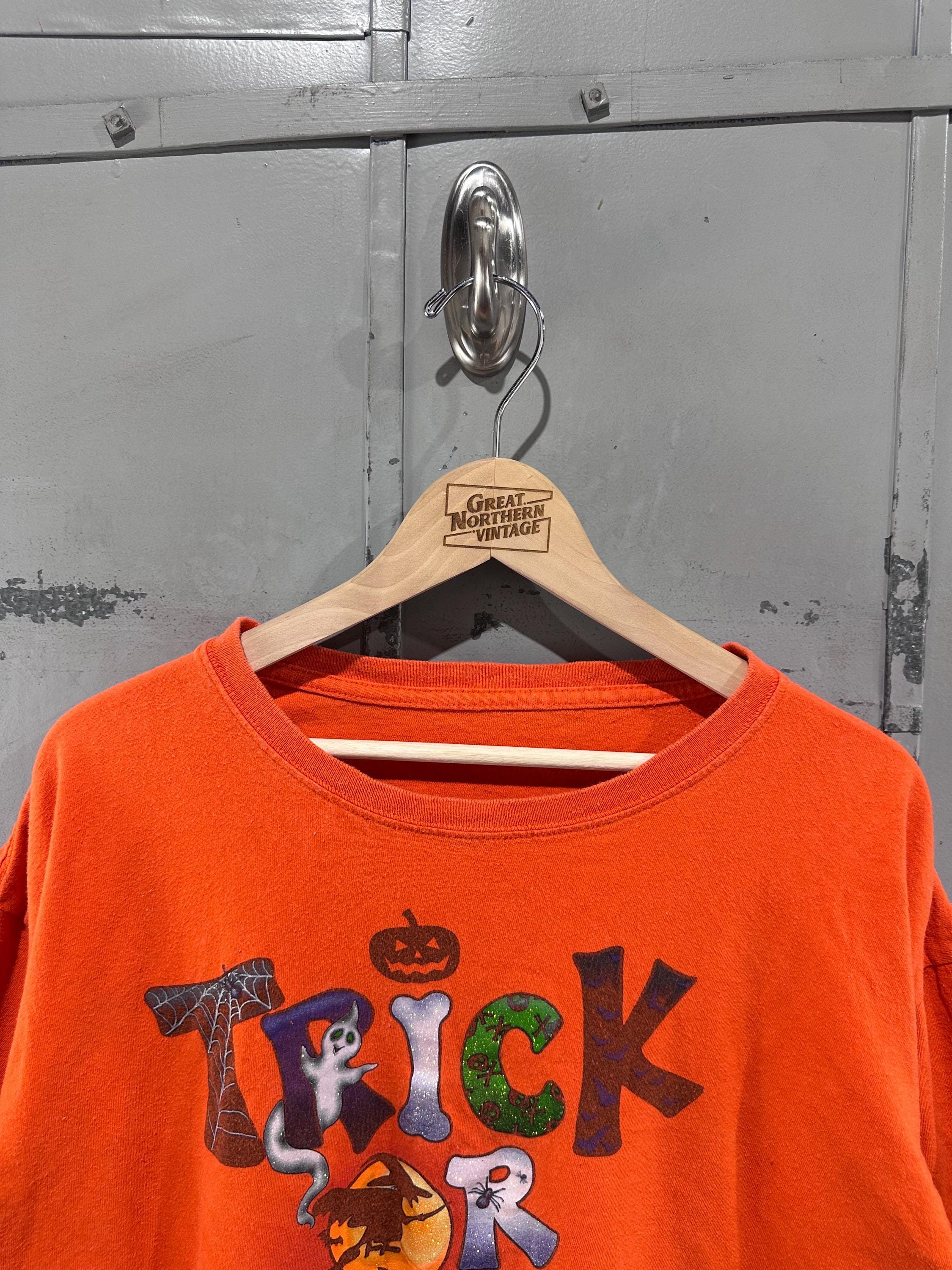 ヴィンテージ 90年代 ハロウィン 秋 トリック・オア・トリート Tシャツ