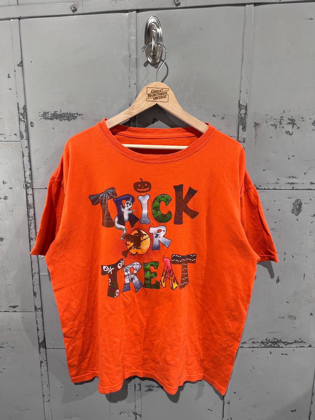 ヴィンテージ 90年代 ハロウィン 秋 トリック・オア・トリート Tシャツ