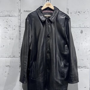 美品90S BANANA REPUBLIC LEATHER JACKET 黒XS 美品90S BANANA REPUBLIC LEATHER JACKET 黒XS