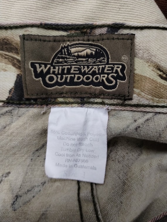 34x28 90s Whitewater Outdoors Camo Cargo Pants Mi… - image 5