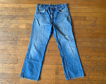 90s Levi’s Orange Tab Bootcut Jeans 517 34x28