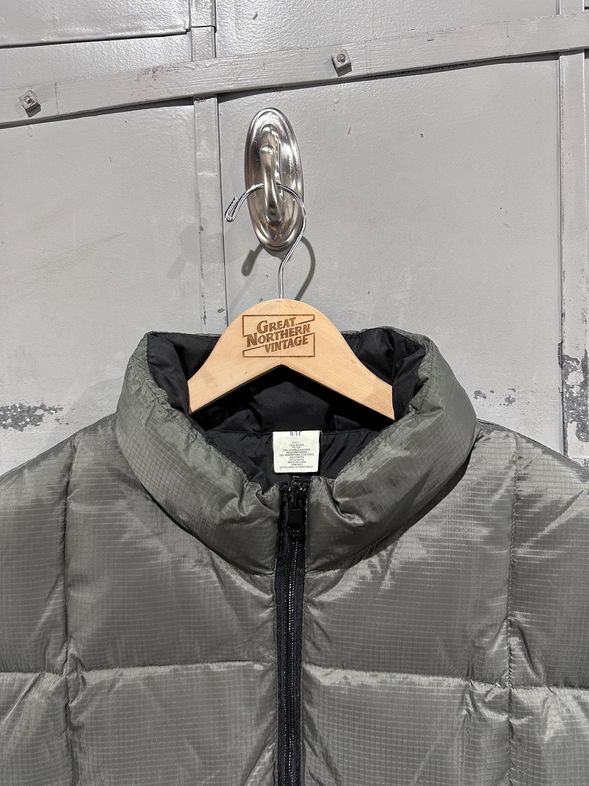 Vintage 90s Gap Down Puffer Reversible Utility Gorp Core Style