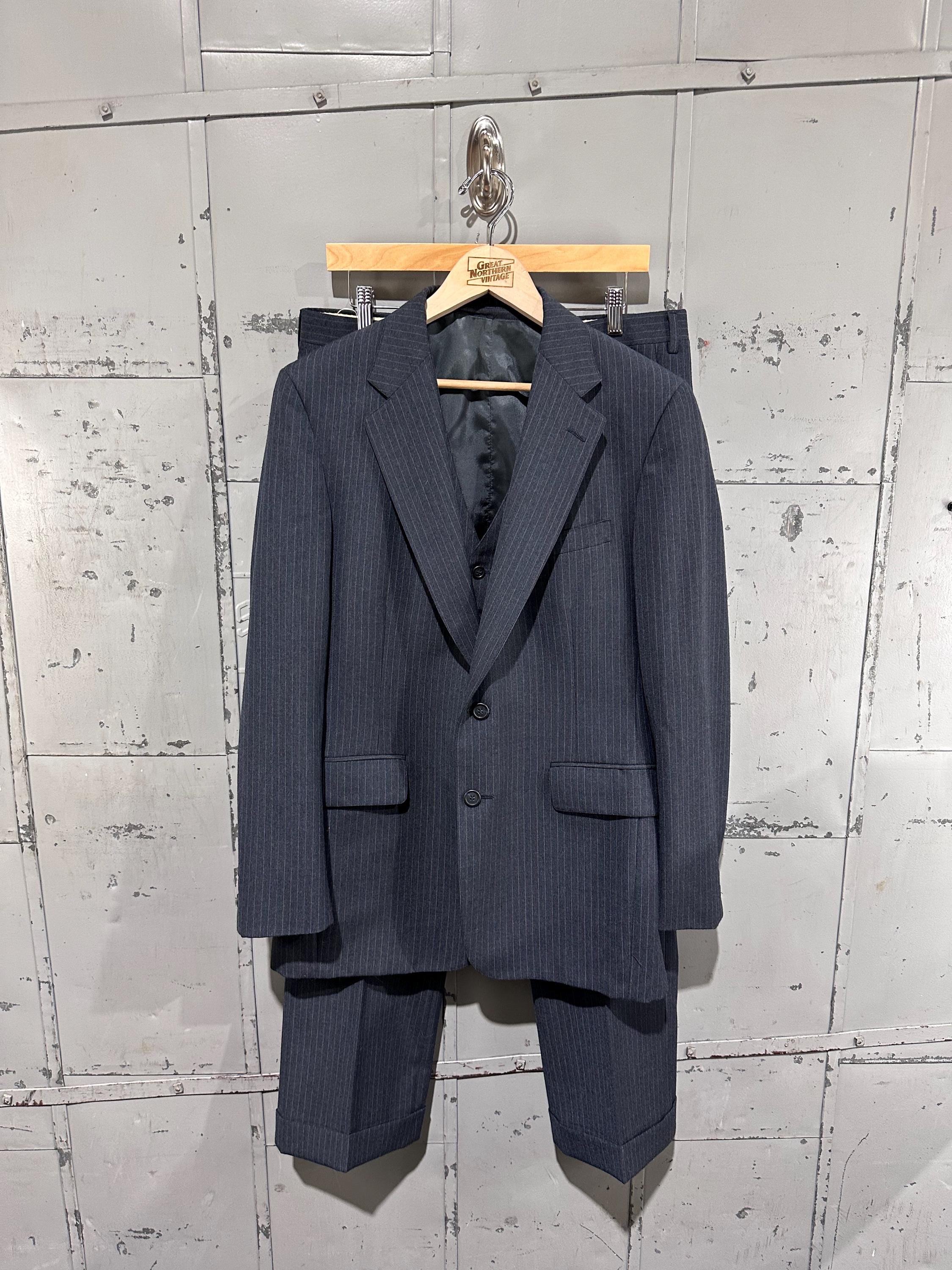 1980s Mens Navy Suits - Etsy