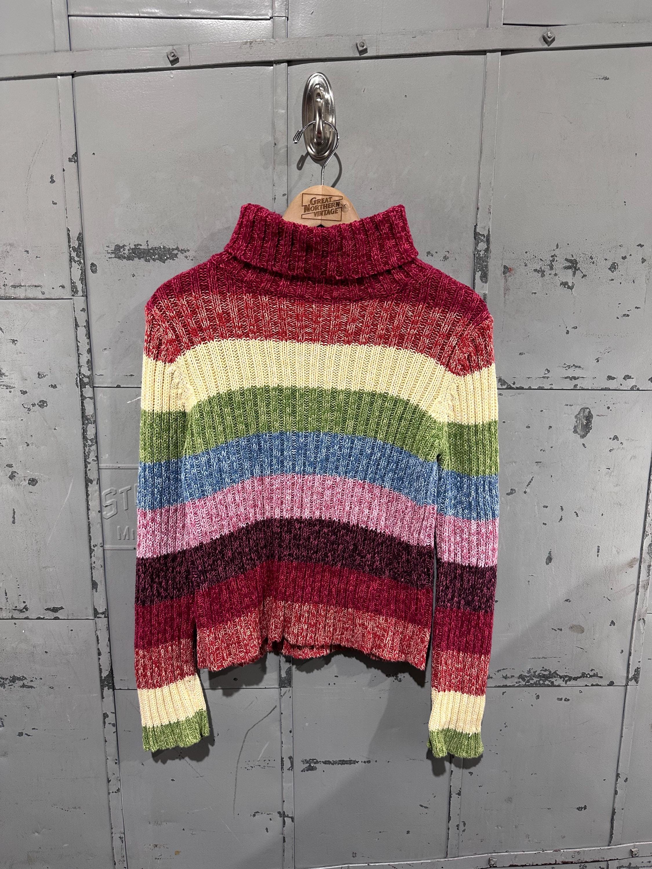 Gap Rainbow Sweater - Etsy