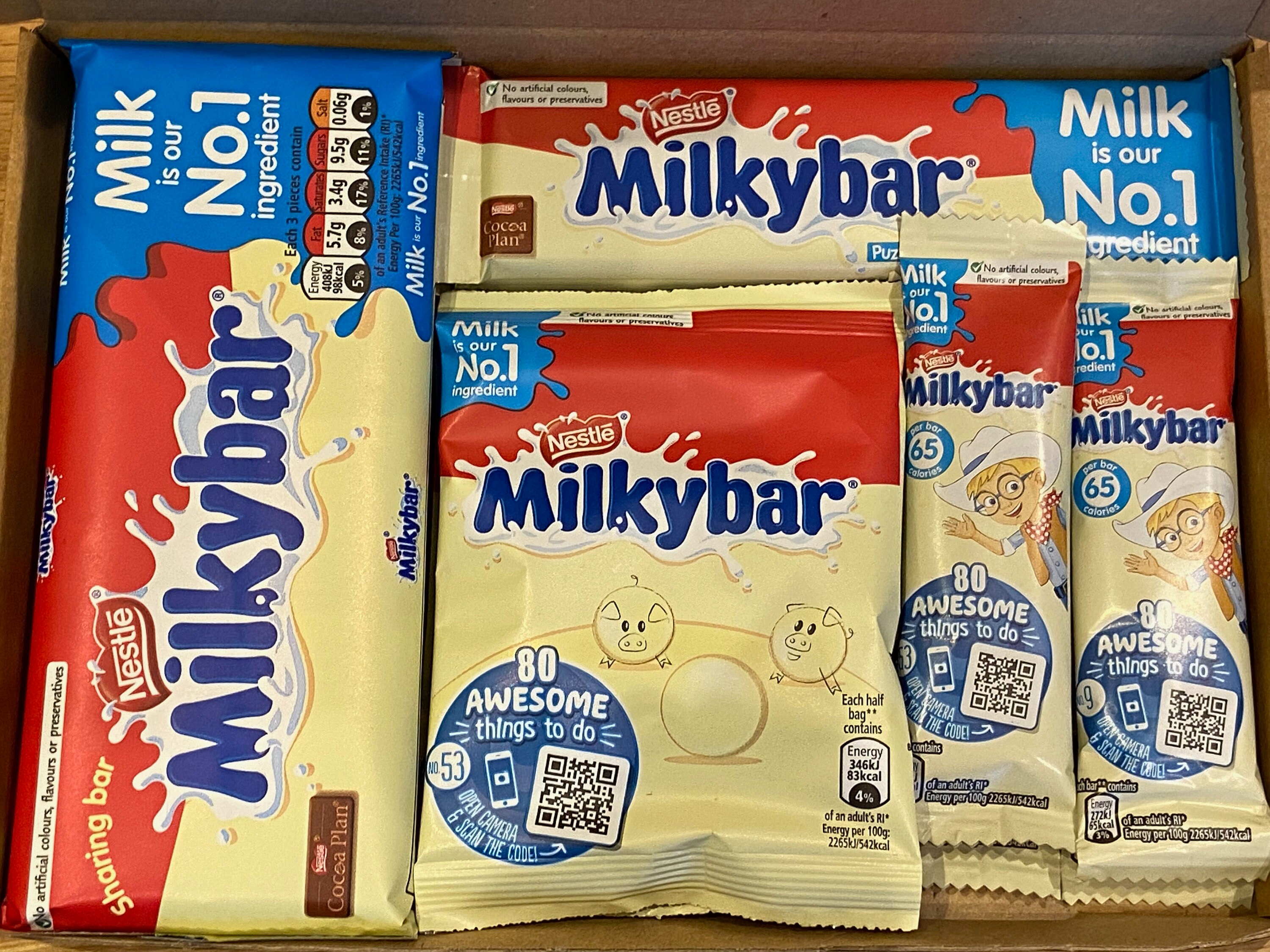 Milky Bar Chocolate Box Gift Set Etsy UK