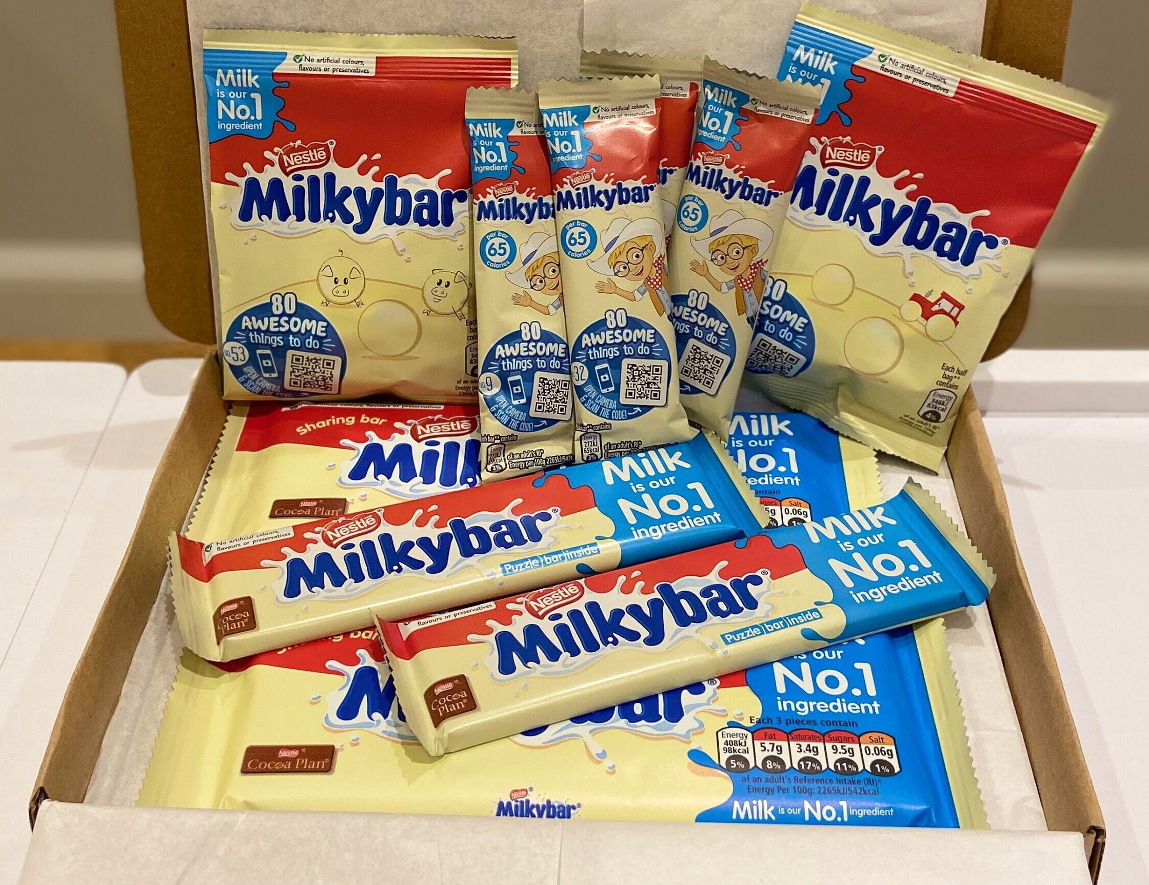 Milky Bar Chocolate Box Gift Set Etsy UK
