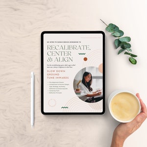 Intro to Human Design Workbook: Recalibrate, Center & Align (PDF)