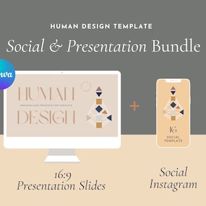 Human Design Social + Presentation Bundle