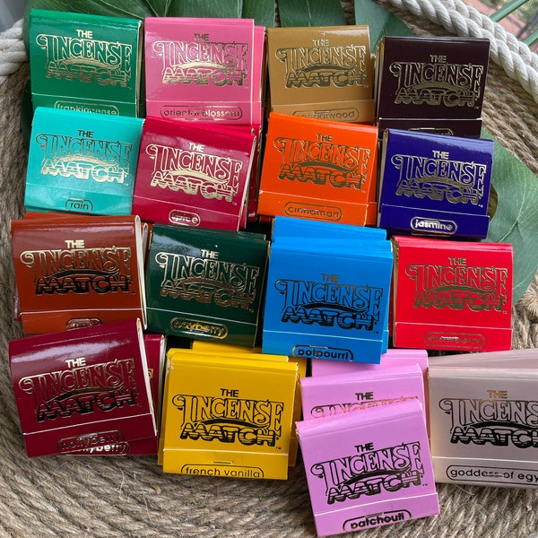 Incense Matches Etsy