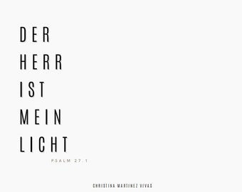 Softcover Buch *Der Herr ist mein Licht*  - Ein Leben in Kraft - limitierte Ausgabe