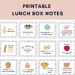 Notes de boîte à lunch à imprimer pour enfants – 12 designs mignons et encourageants avec des blagues | Cartes boîte à lunch pour la rentrée