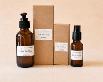 Crystal Face Wash: Anti-aging Skincare for Dry, Mature Skin