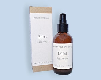 Eden Face Wash: Natural Vegan Skincare for Dry, Mature Skin