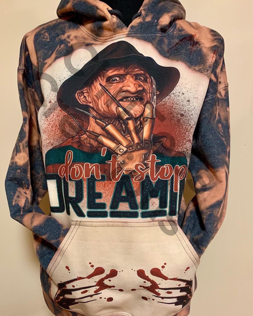 Sudadera con capucha de Freddy Krueger de Pesadilla en Elm Street
