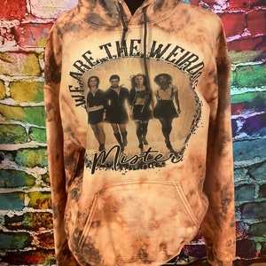 We Are the Weirdos Hoodie: Witches, Halloween, Witch | Bleached Style, Retro Vintage Throwback | 90s | Witchy