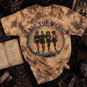 We are the Weirdos: Witchy Halloween T-Shirt | Bleached Style | Bestseller