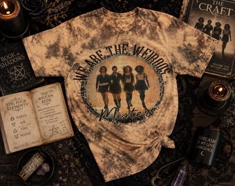 We are the Weirdos: Witchy Halloween T-Shirt | Bleached Style | Bestseller
