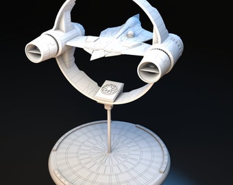 3D Print Files: Star Wars, Jedi Starfighter and Hyperspace Ring