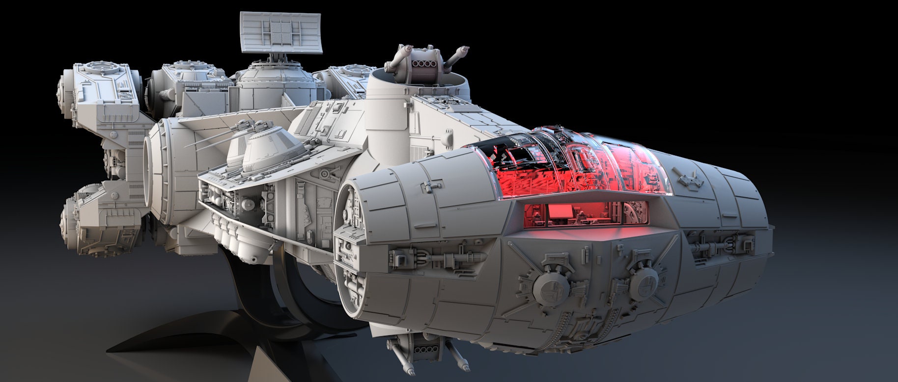 3D Print Files Star Wars Blockade Runner Etsy Australia