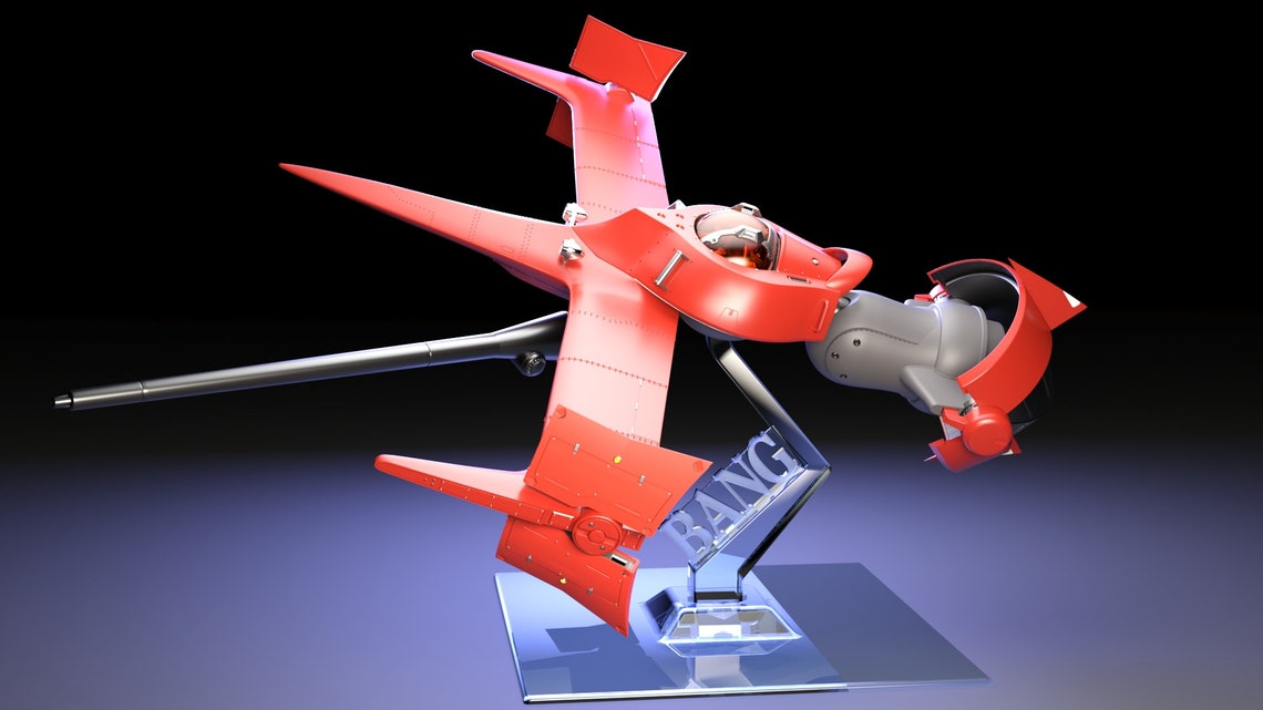 Cowboy Bebop Swordfish Premium Digital STL Model Kit Etsy