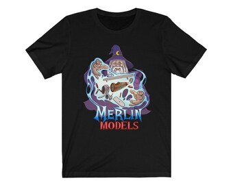 Maglietta grafica magica di Merlino