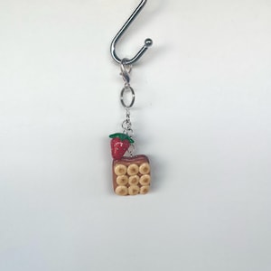 Handmade Polymer Clay Bag Charm/Key Chain