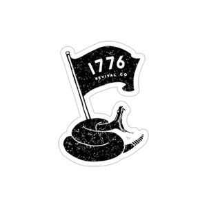 Adesivi fustellati 1776 revival co