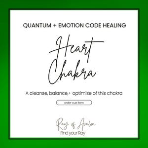 Heart Chakra Healing: Restore Love & Compassion (Order Cue)