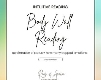 Lectura de la pared corporal: Escaneo de sanación energética para bajar de peso (Ordenar)