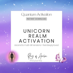 Unicorn Activation | Be attuned to work with the Unicorns of the higher realms for deep and powerful healing