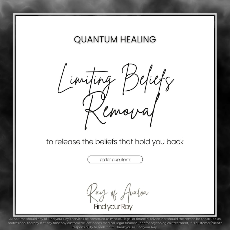 Sesión de sanación de creencias limitantes dirigida: Para liberar creencias profundamente arraigadas (Ordenar señal) imagen 1